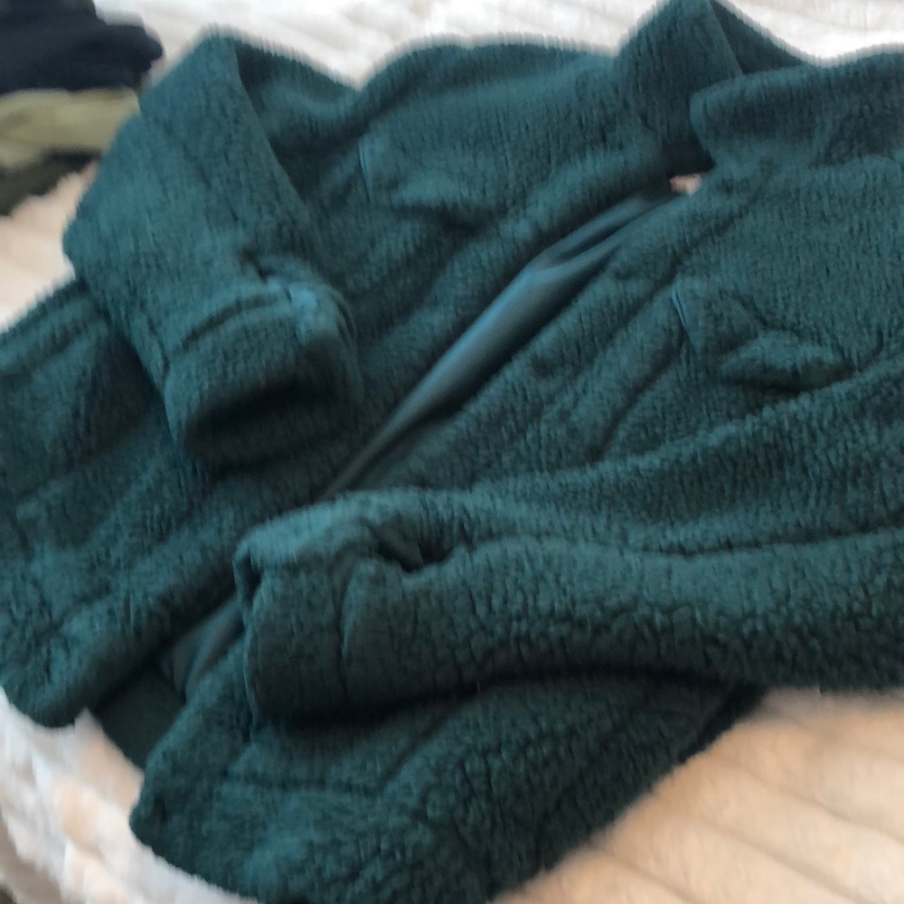 Cozy Teal Fleece Jacket